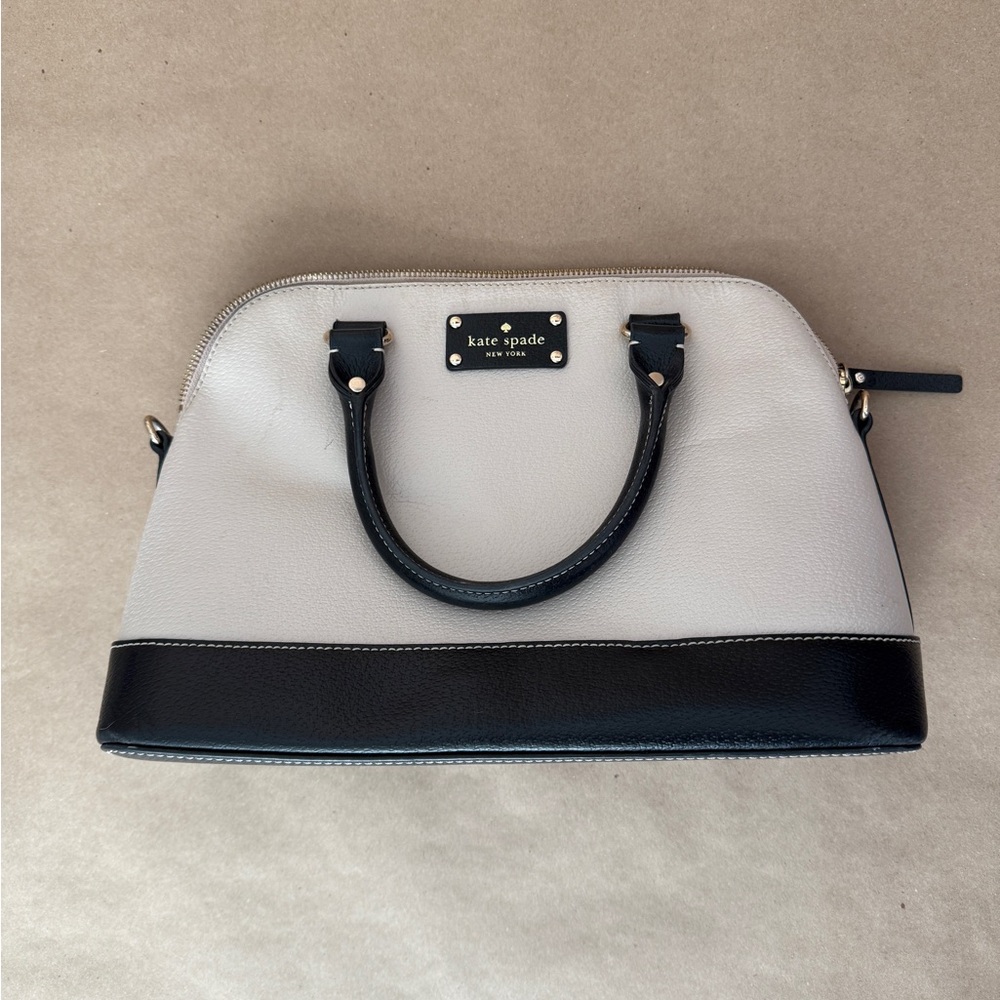 Kate Spade Black and Taupe Women's Bag